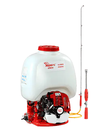 How does the ergonomic design of the backpack sprayer reduce user fatigue during long-term operation?