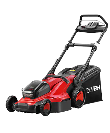 What are the key points for the maintenance and care of lithium battery lawn mowers?